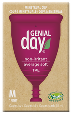 Menstruālā piltuve GENIAL DAY TPE M, 1 gab.