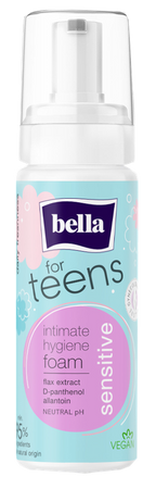 BELLA Teens Sensitive želeja intīmajai higiēnai, 150 ml