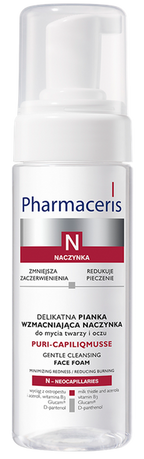 PHARMACERIS N Puri-Capilqmusse putas sejai - 150 ml attīrošais produkts
