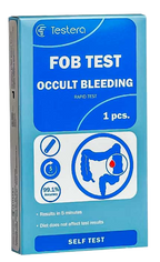 TESTERA FOB Fekālo Asins Slēptu Formu Detektors, 1 gab.