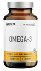 ICONFIT Omega 3 – 60 mīkstas kapsulas