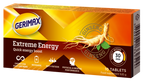 GERIMAX Extreme Energy, 10 tabletes energijai un uzmanībai