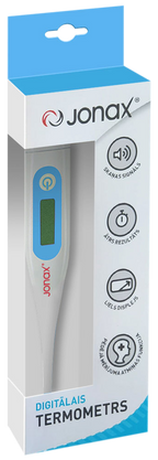 Digitālais termometrs JONAX ar cietu uzgali, 1 gab.