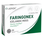 JONAX Faringonex pastilas ar Islandes ķērpji, 24 gabali