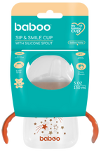 BABOO Au Naturale mācību krūzīte 6+ mēn (150 ml) – 1 gab.