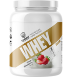 SWEDISH SUPPLEMENTS Whey Deluxe Fresh Strawberry - proteīna pulveris, 900 g