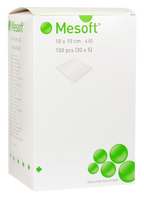 MESOFT sterilas ķirurģiskās salvetes 150 gab., 10x10 cm izmērs
