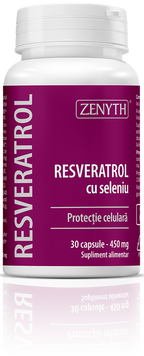Resveratrols un selēns ZENYTH kapsulās, 30 gabali