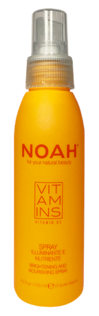 NOAH Vitamins spīduma sprejs plāniem matiem, 125 ml