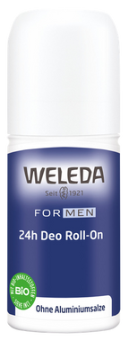 WELEDA vīriešu dezodorants ar rullīti 24h aizsardzībai, 50 ml
