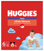Huggies Pants S6 zēniem, 15-25 kg, ievilkamas biksītes, 60 gab.