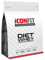 Strawberry ICONFIT Diet Whey – 1000 g proteīna pulveris