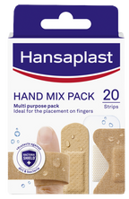 HANSAPLAST Hand Mix – 20 plāksteri rokas brūcēm