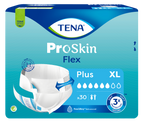 TENA Flex Plus XL — 30 autiņbiksītes ar ergonomisku dizainu
