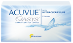 ACUVUE Oasys kontaktlēcas BC 8,4/-5.25, 6 gab. iepakojums