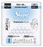 SLEEPY BIO Natural Premium Nr.2 Mini autiņbiksītes (3-6 kg), iepakojumā 68 gab.