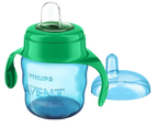 PHILIPS Avent Easy Sip 6m+ 200 ml krūzīte ar rokturiem (zaļā krāsā), 1 gab.