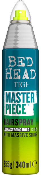TIGI Bed Head matu laka ar Masterpiece spēku un stipru fiksāciju, 340 ml
