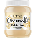 OSTROVIT Creametto Baltā Šokolāde - proteīna krēms, 350 g