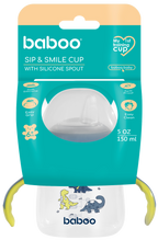 BABOO Blue Haze mācību krūzīte (150 ml) 6+ mēnešiem, 1 gab.
