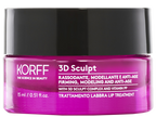KORFF 3D Sculpt lūpu aprūpe ar aprises veidojošu pretnovecošanās efektu, 15 ml
