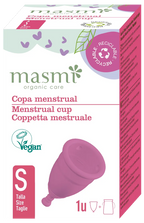 Atkārtojami izmantojama menstruālā piltuve MASMI S, 1 gab.