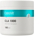 OstroVit CLA 1000 mg — 180 viegli norijamu kapsulu iepakojums