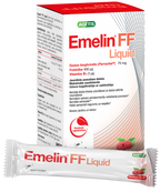 Emelin FF Liquid 75 mg/400 mcg/2 mcg – 20 g šķidras dzelzs formulas paciņas