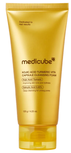 Medicube Kojic Acid Turmeric Vita Capsule attīrošas putas 120 g