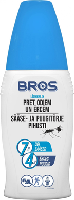 BROS līdzeklis apvienoti pret odiem un ērcēm — 100 ml