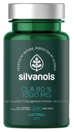 SILVANOLS Premium 80% CLA — 60 kapsulu iepakojums
