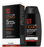 DERMOLAB Uomo gels jutīgai ādai pēc skūšanās, 120 ml