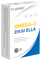 JONAX Kapsulas ar Omega-3, 30 gab.