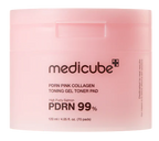 MEDICUBE PDRN Rozā Kolagēna Tonika Gēla Disciņi Sejai – 120 ml