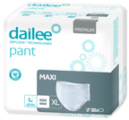 DAILEE Premium Maxi XL urīnuzsūcošas biksītes, iepakojums 10 gab.