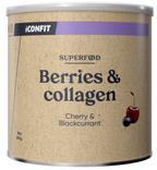 ICONFIT Ķiršu un Upeņu Kolagēna Superfood, 250 g pulveris