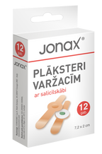 Varžacu plāksteris JONAX 7,2 x 2 cm, 12 gab.