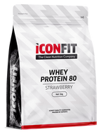 ICONFIT Whey Protein 80 Strawberry - Pulveris 1000 g