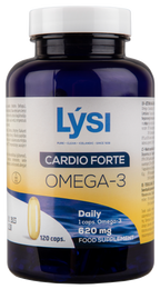 LYSI Cardio Forte Omega-3, 120 kapsulas