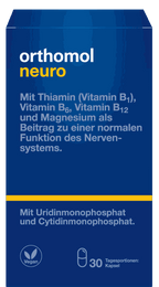 ORTHOMOL Neuro, 30 kapsulu iepakojums