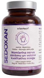 SEDOXAN mīkstās kapsulas (60 gab.) — SI BIOTECH