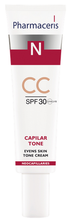 PHARMACERIS N CAPILAR TONE CC sejas tonējošais krēms ar SPF 30, 40 ml