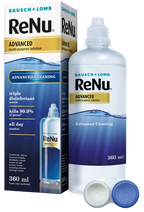 ReNu Advanced daudzfunkcionāls šķīdums mīkstajām kontaktlēcām, 360 ml