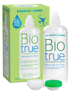 Daudzfunkcionālais BIOTRUE šķīdums mīkstajām kontaktlēcām, 100 ml