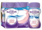 NUTRICIA Nutridrink Compact zemeņu iesmaržā 125 ml, 4 glāzes