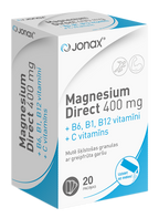 JONAX 400 mg magnija turētājas paciņas (20 gab.)
