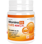 D3 vitamīns 4000 SV ACTIVLAB kapsulās, 60 šķīdības