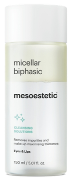 MESOESTETIC Divfāžu micelārais attīrīšanas līdzeklis, 150 ml
