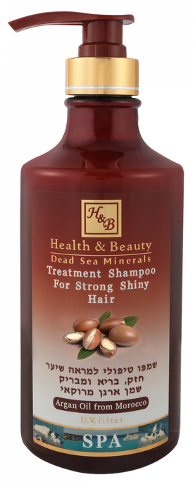 HEALTH&BEAUTY Argan Oil Dead Sea Minerals šampūns, 780 ml