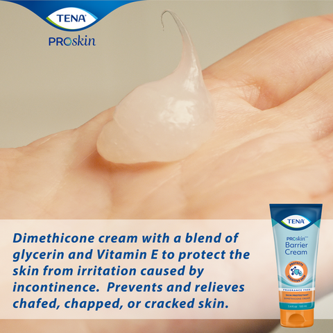 TENA Barrier Cream aizsargkrēms, 150 ml — ādas aizsardzības krēms